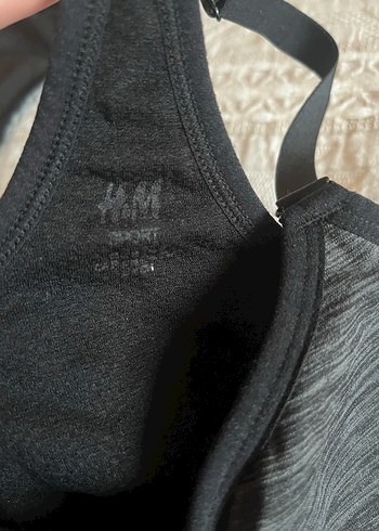 HM Siyah Sporcu Sütyeni Midi Boy - Görsel 3