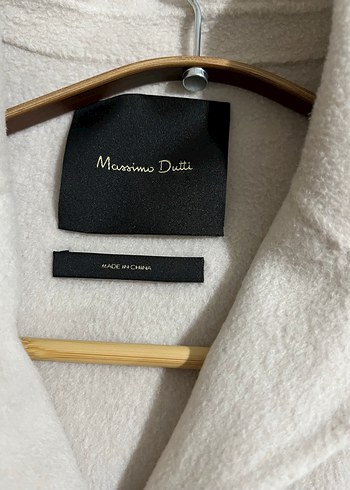 Düğmeli Bej Midi Kadın Kaban - Görsel 5