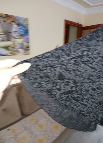 ŞIK Üst kadife iç kumas Elbise - Görsel 2