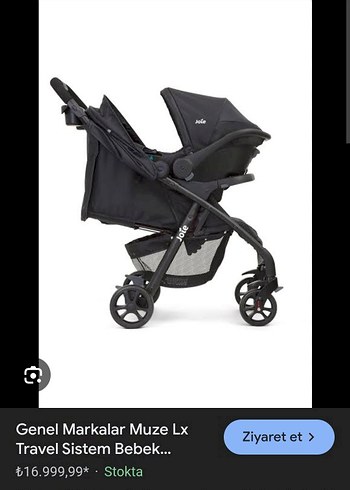 Joie Muze Lx Travel Sistem Bebek Arabası