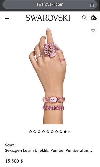 Orijinal Swarovski saat