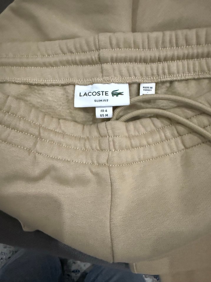 Lacoste Bej Erkek Rahat Kesim Eşofman Altı - Görsel 3