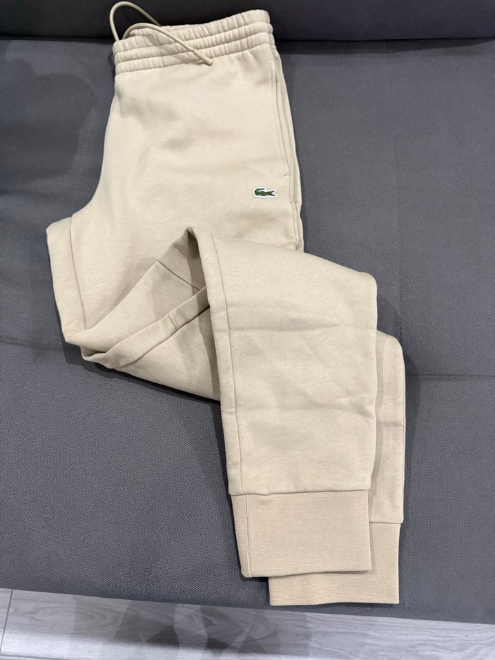 Lacoste Bej Erkek Rahat Kesim Eşofman Altı - Görsel 2