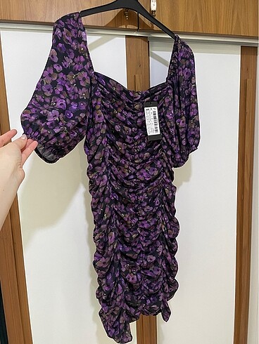 Trendyol & Milla Drapeli mini elbise