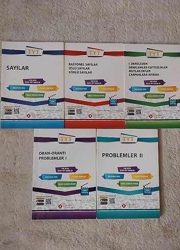 Sonuç Yayınları Tyt Matematik Fasikülleri Seti / 1.Set