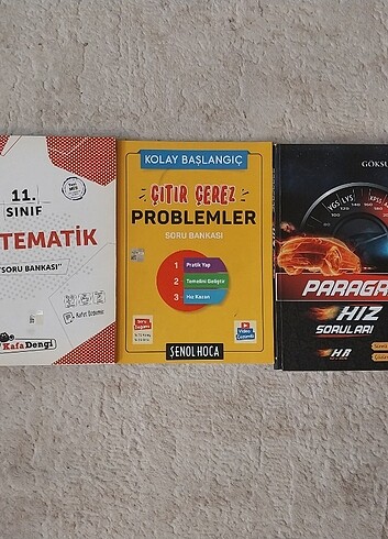 - Kafa Dengi 11.Sınıf Soru Bankası / Şenol Hoca Problemler Çıtır