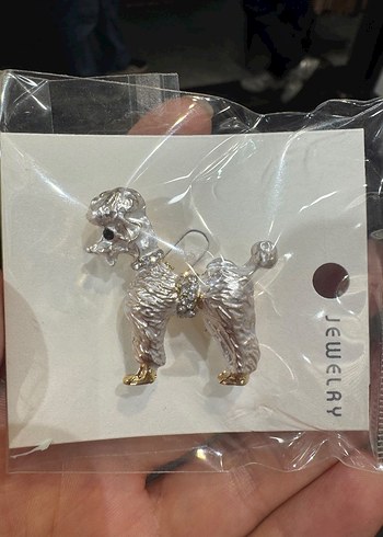 Accessorize  Gumus Poodle Kupe Cifti