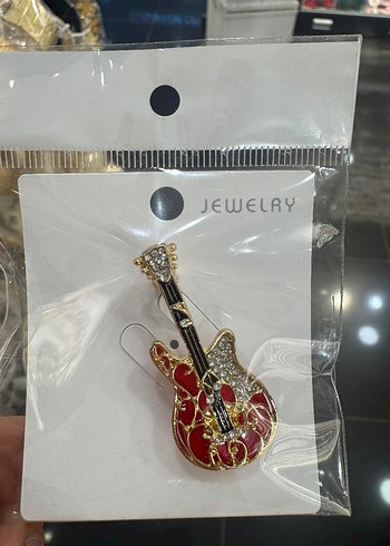 Vakko Kirmizi Altin Tonlu Metal Gitar Bros