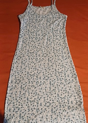 Vintage çiçekli elbise - Görsel 2