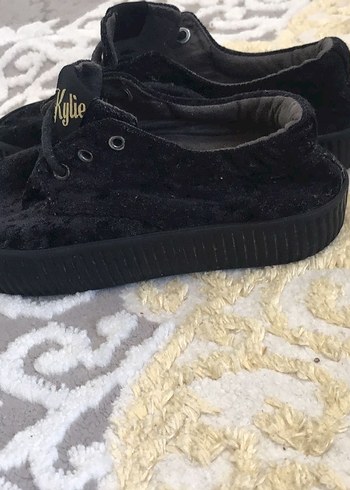 Parlak Siyah Street Wear Erkek Bağcık - Görsel 3