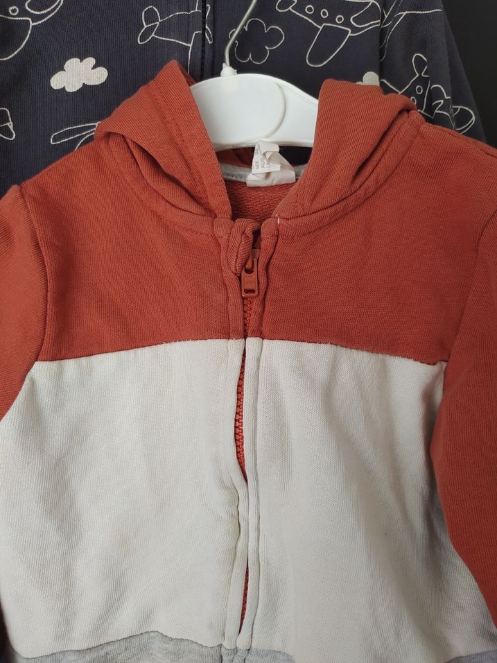 Erkek Çocuk Fermuarlı Kapüşonlu Hırka - Görsel 3