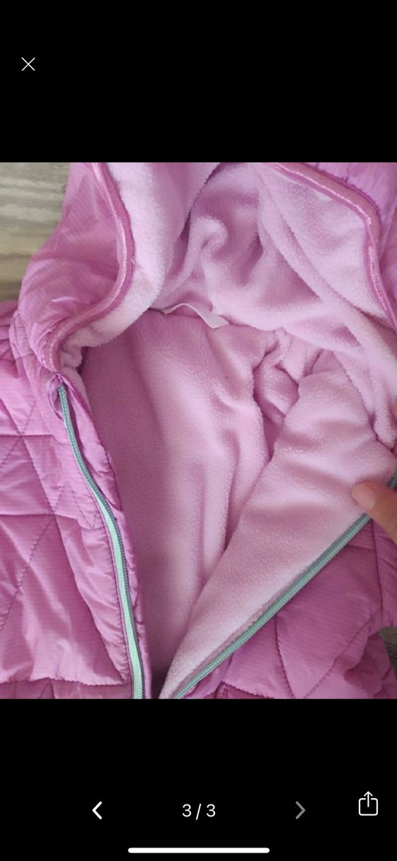 Kız Bebek Pembe Kürklü Kar Tulumu - Görsel 2