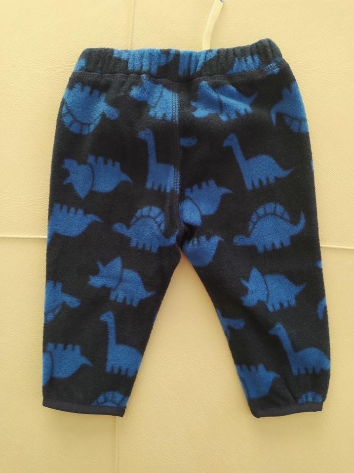 Erkek Çocuk Mavi Bağcıklı Rahat Pantolon - Görsel 2