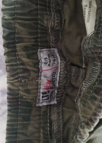 LTB Erkek Çocuk Kamuflaj Desenli Rahat Pantolon