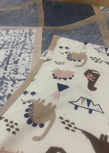 Çocuk Battaniyesi, Baskılı Desen, Kahverengi - Görsel 2