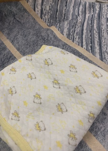 Bebekler için baskılı gri battaniye - Görsel 2