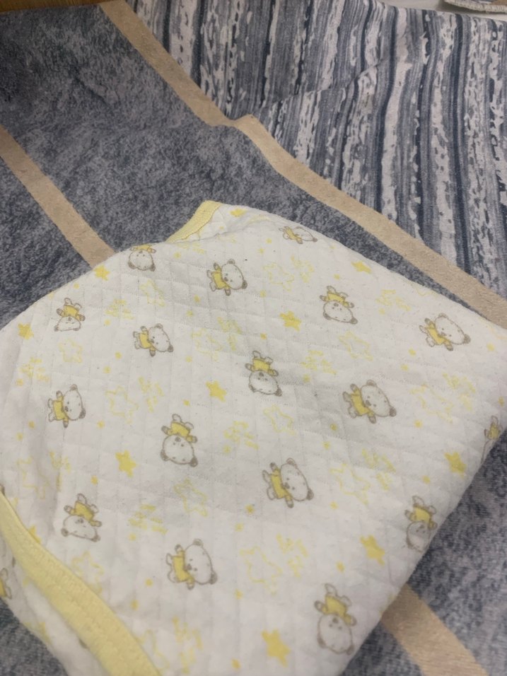 Bebekler için baskılı gri battaniye - Görsel 2