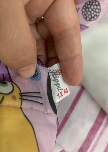 Kız Çocuk Kapüşonlu Baskılı Yelek - Görsel 3