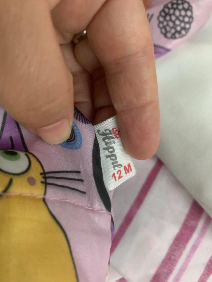 Kız Çocuk Kapüşonlu Baskılı Yelek - Görsel 3