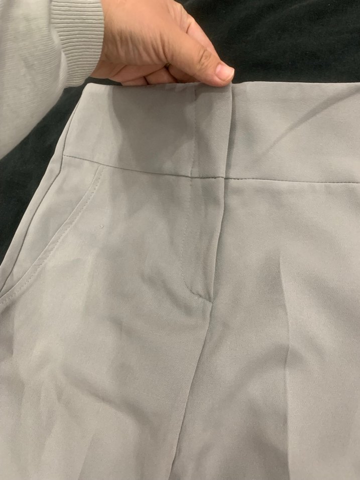 Bej Midi Kadın Kumaş Pantolon - Görsel 2