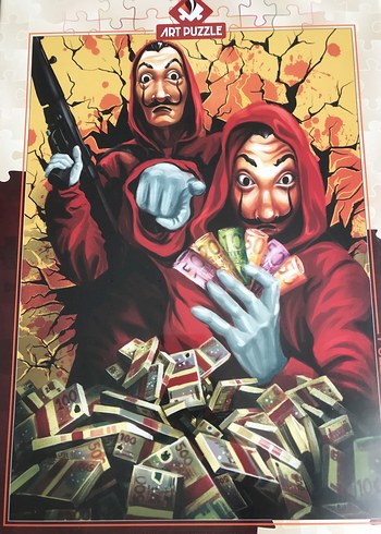 ARTPUZZLE Kırmızı Kapşonlu Karakterler Puzzle 1000 parça