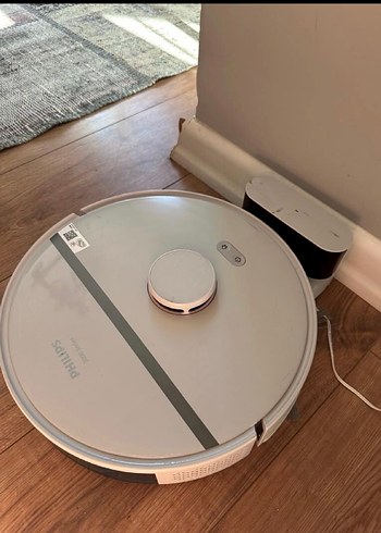 Philips Gri-Beyaz Robot Süpürge