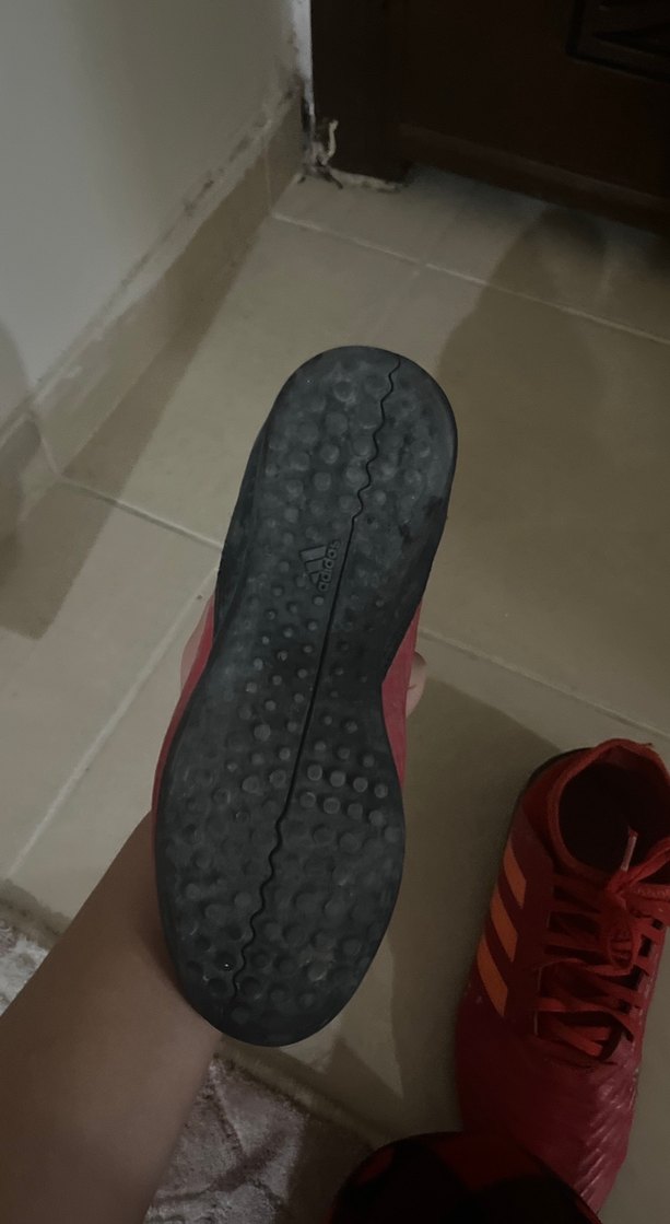 Kırmızı Erkek Futbol Ayakkabısı Velcro - Görsel 2