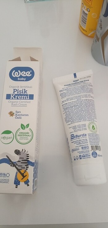 Beden Wee baby pişik kremi yeni hiç kullanılmamış