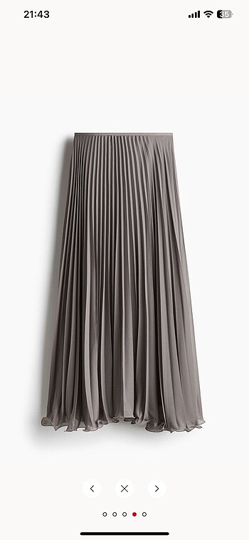 H&M pilili etek