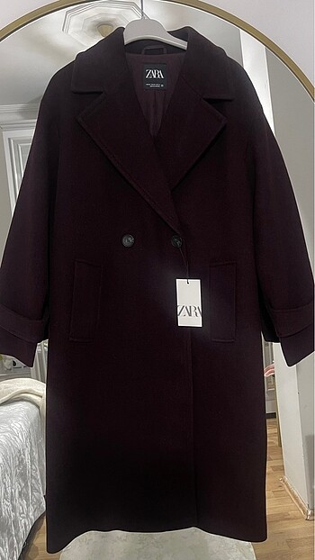 xs Beden Zara oversize kaban