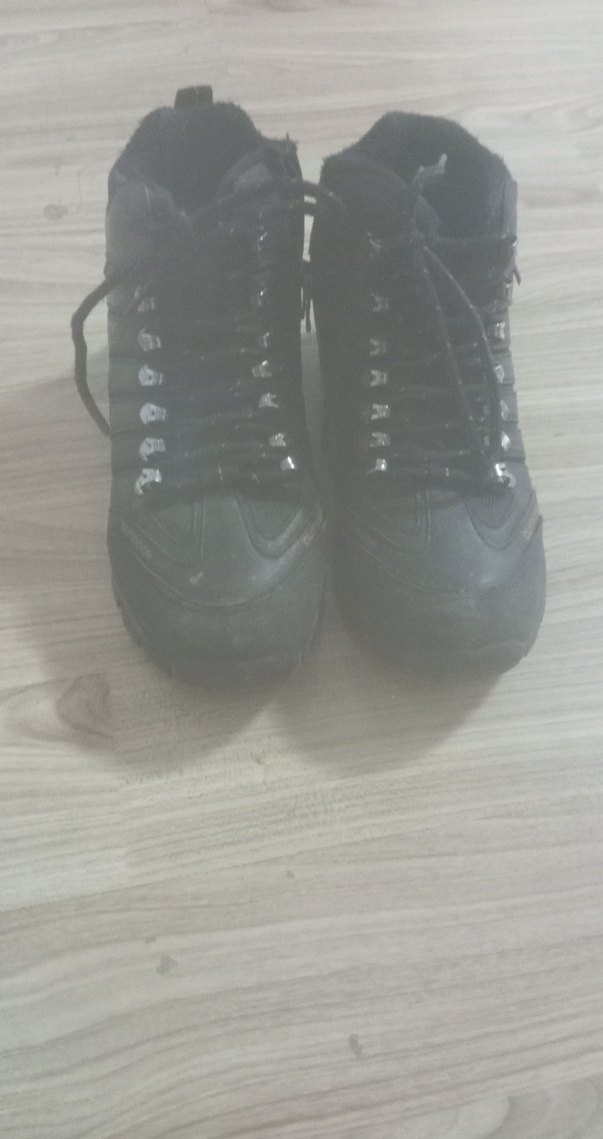 Siyah Bağcıklı Goth Erkek çocuk Bot - Görsel 3