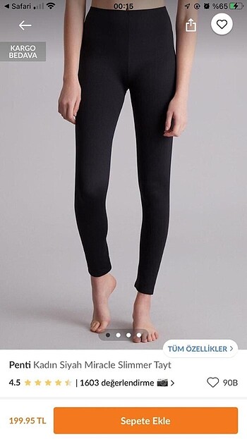 Miracla slimmer tayt penti