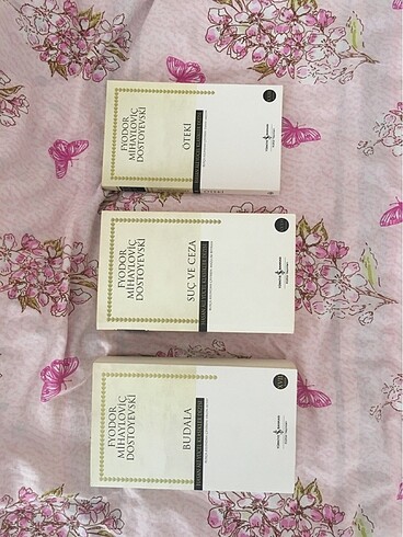 Beden F.M. Dostoyevski 3 adet kitap