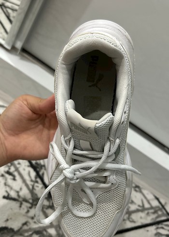 38 Beden Beyaz Puma Kadın Spor Ayakkabı