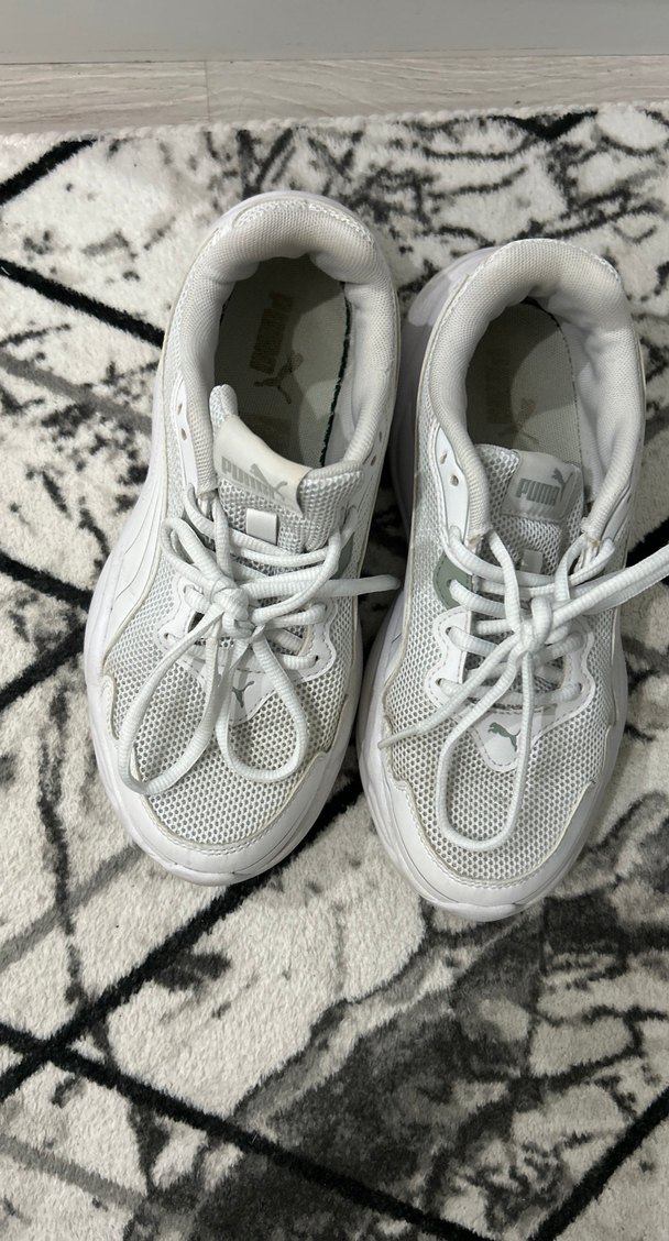 Beyaz Puma Kadın Spor Ayakkabı - Görsel 4