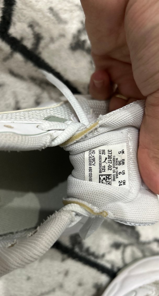 Beyaz Puma Kadın Spor Ayakkabı - Görsel 5