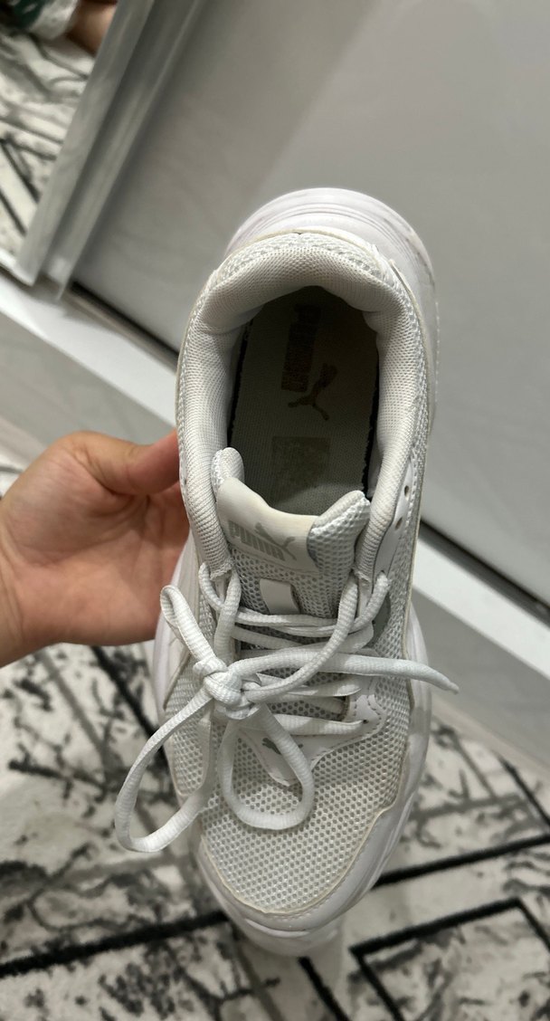 Beyaz Puma Kadın Spor Ayakkabı - Görsel 3