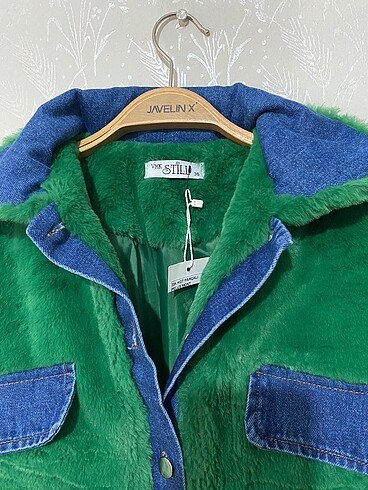 Diğer Peluş kot mont