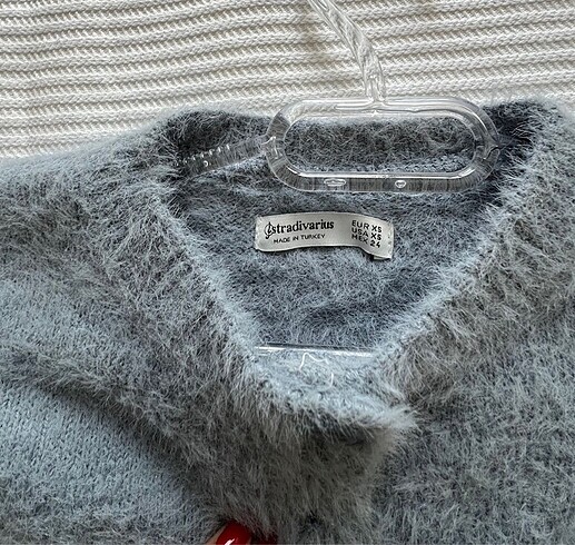 xs Beden gri Renk stradivarius hirka crop takim