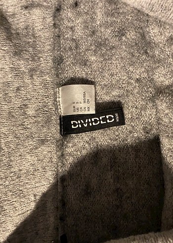 Gri Örgü Kadın Triko - Kayık Yaka, Uzun Kollu - Görsel 4