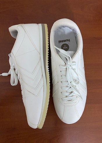 Beyaz Hummel Kadın Spor Ayakkabı - Görsel 4