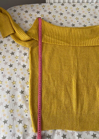 Koton omuzları açık kazak - Görsel 6