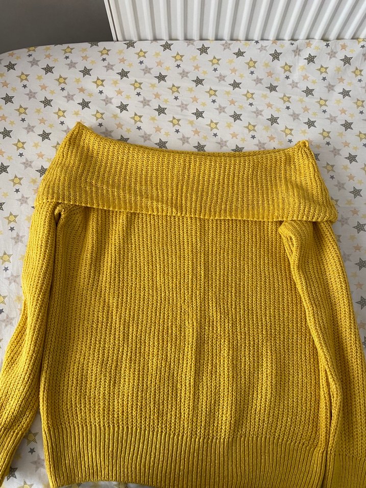 Koton omuzları açık kazak - Görsel 2