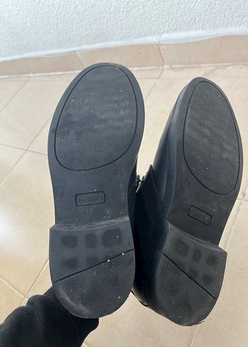 Fabrika Siyah Deri Erkek Botu - Görsel 10