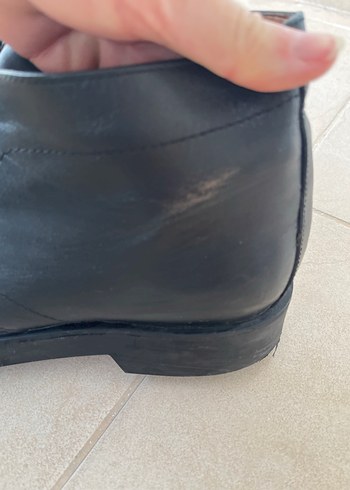 Fabrika Siyah Deri Erkek Botu - Görsel 8