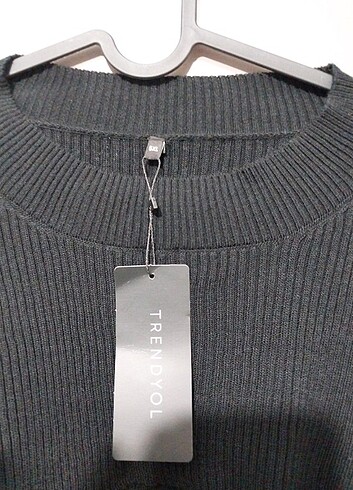 Siyah 2 Parça Askili ve Uzun Kollu Maxi - Görsel 5