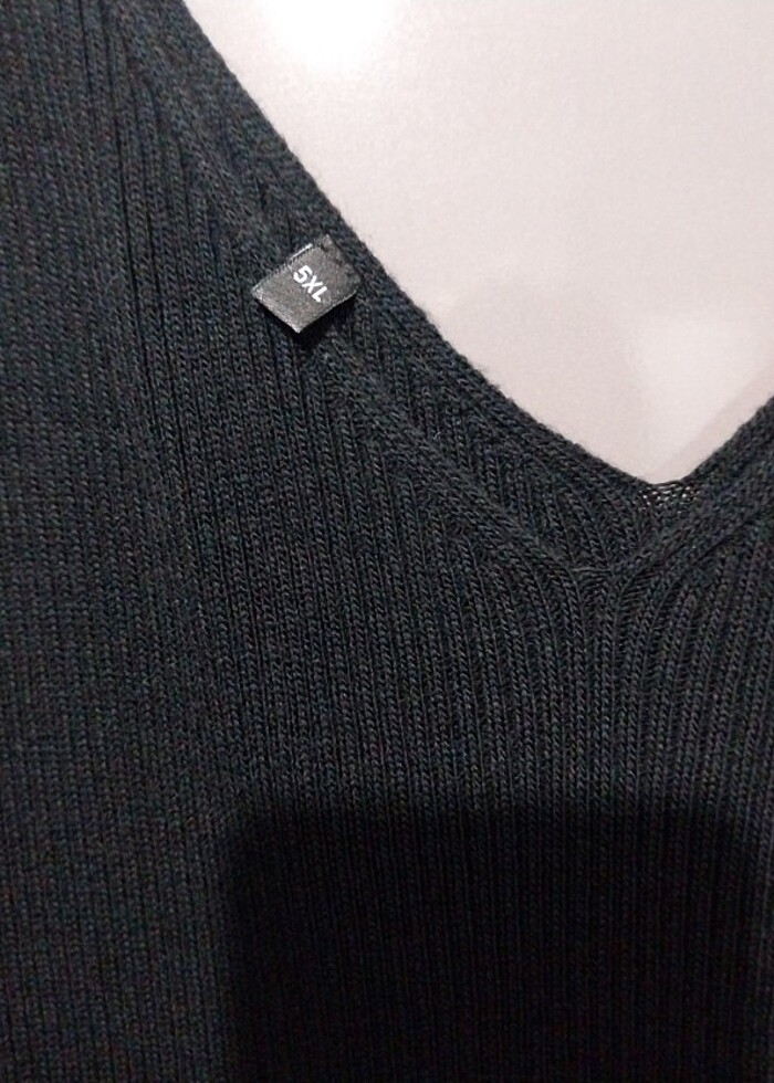 Siyah 2 Parça Askili ve Uzun Kollu Maxi - Görsel 2