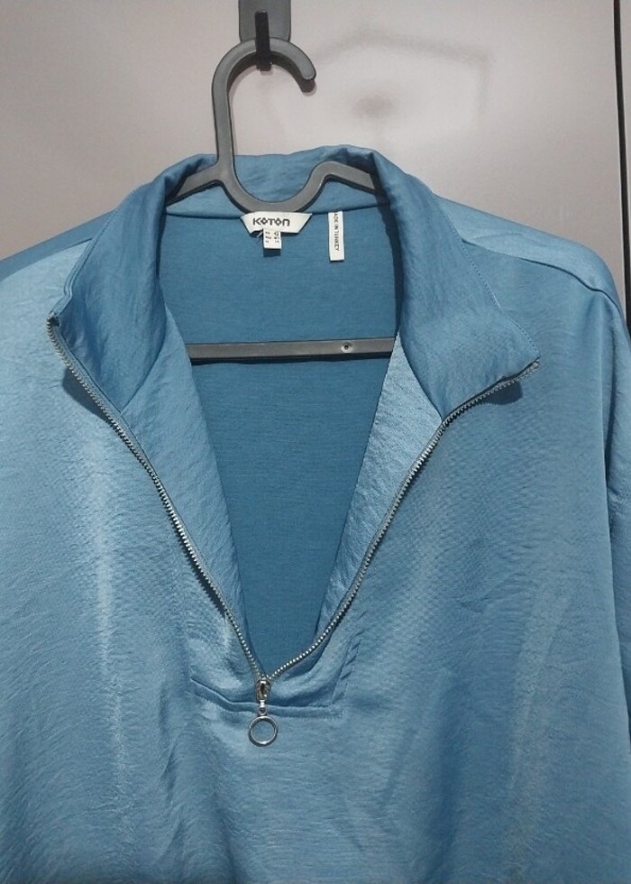 Koton Crop Bluz - Görsel 4