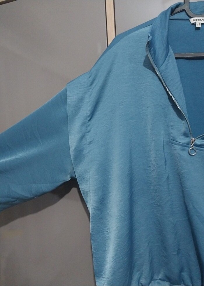 Koton Crop Bluz - Görsel 5