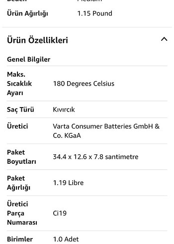 Remington CL-19 Gri Saç Maşası - Görsel 2